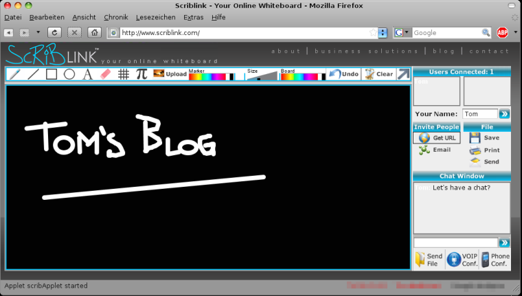 whiteboard video software freeware